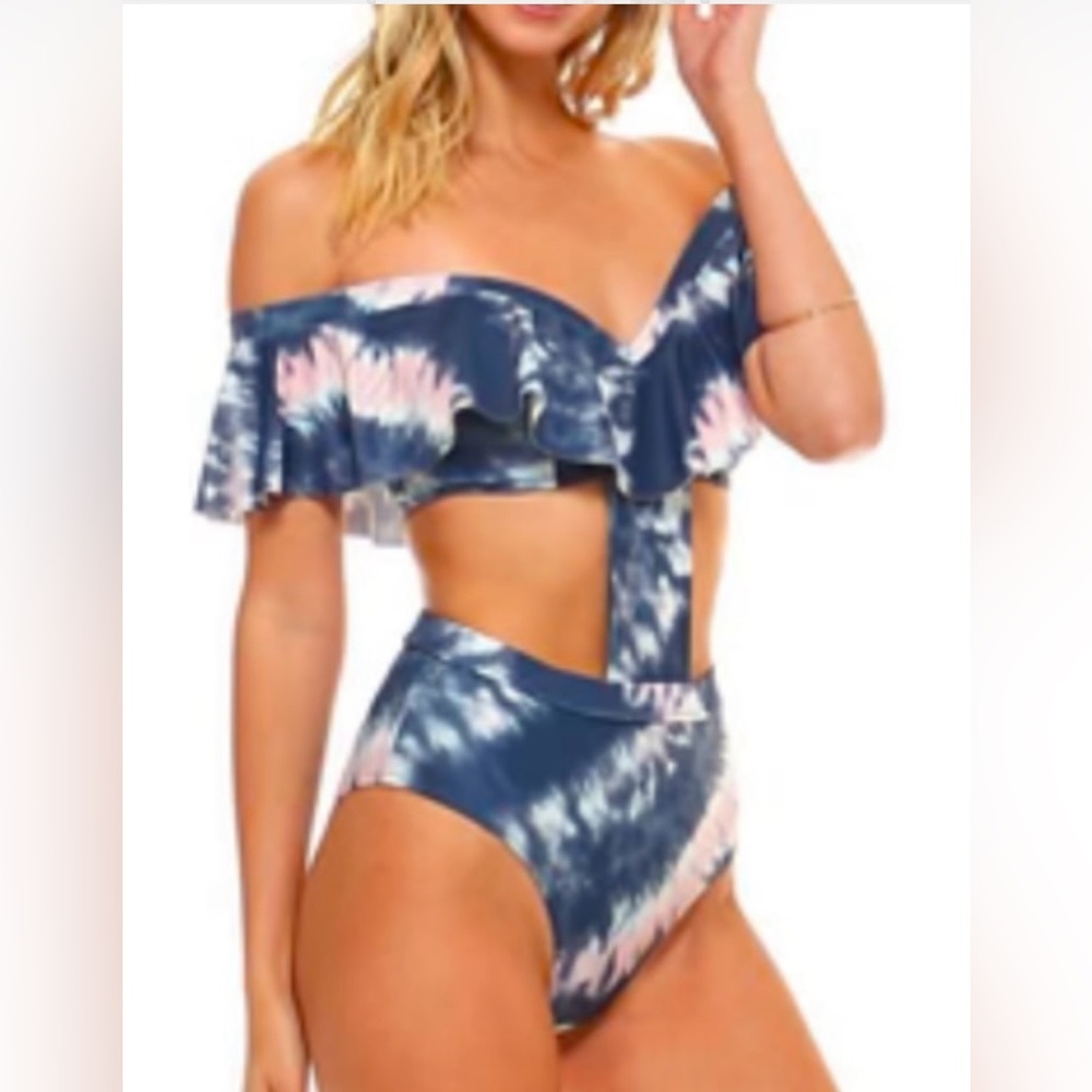 Tie Dye Swimsuit XS